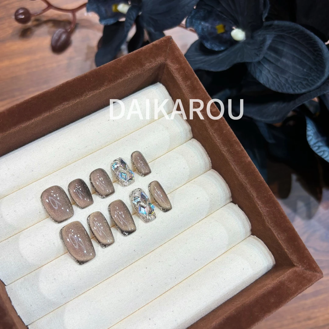 海市蜃楼 黛卡柔   铁刘海 此度 手工穿戴甲10片