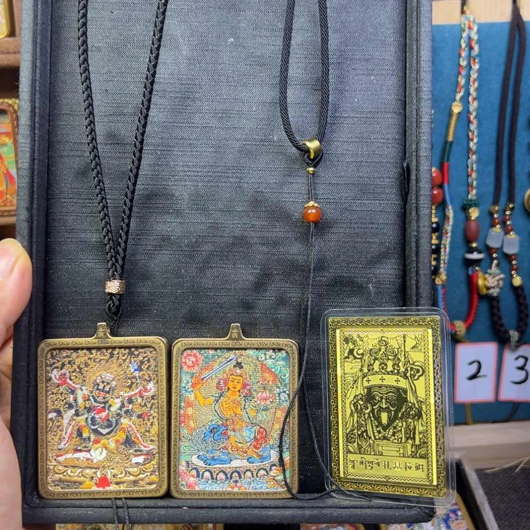 可****吊坠美丽的唐卡结缘