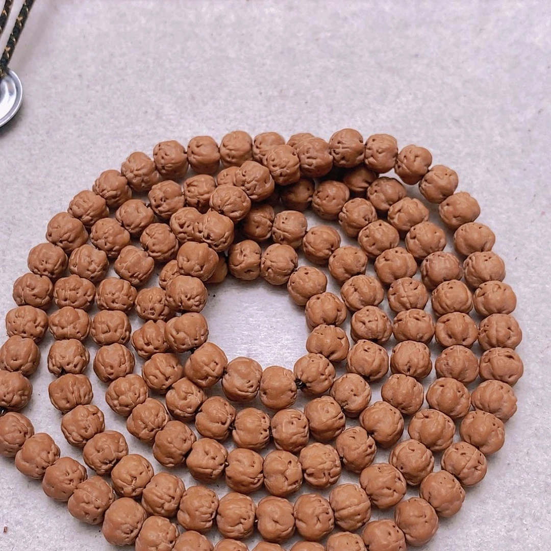 及***。金刚菩提手串收藏小佛手108颗