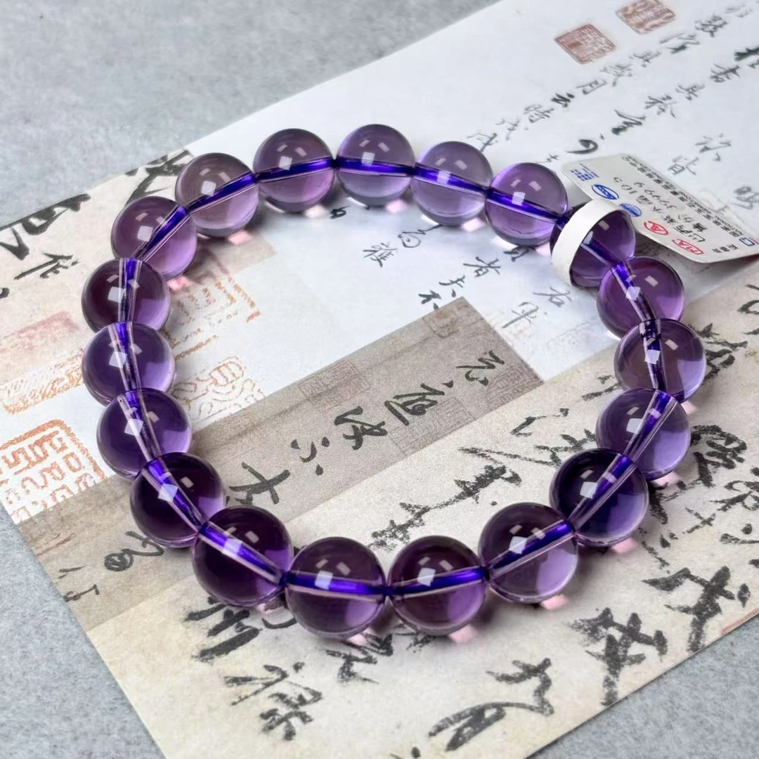 【玖笙】巴西紫水晶手串10.5