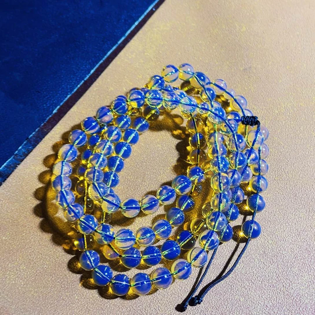 未镶嵌蓝珀裸石6加108毕业品质