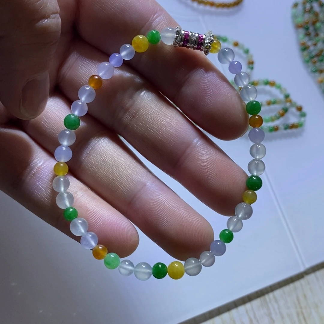 翡翠未镶嵌颈饰翡翠手环