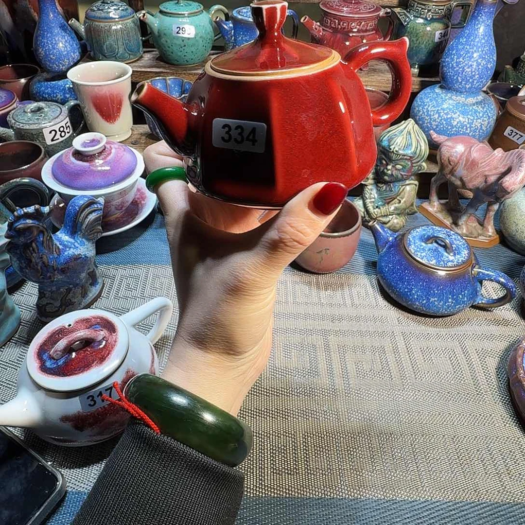 茗欣钧窑高温钧瓷