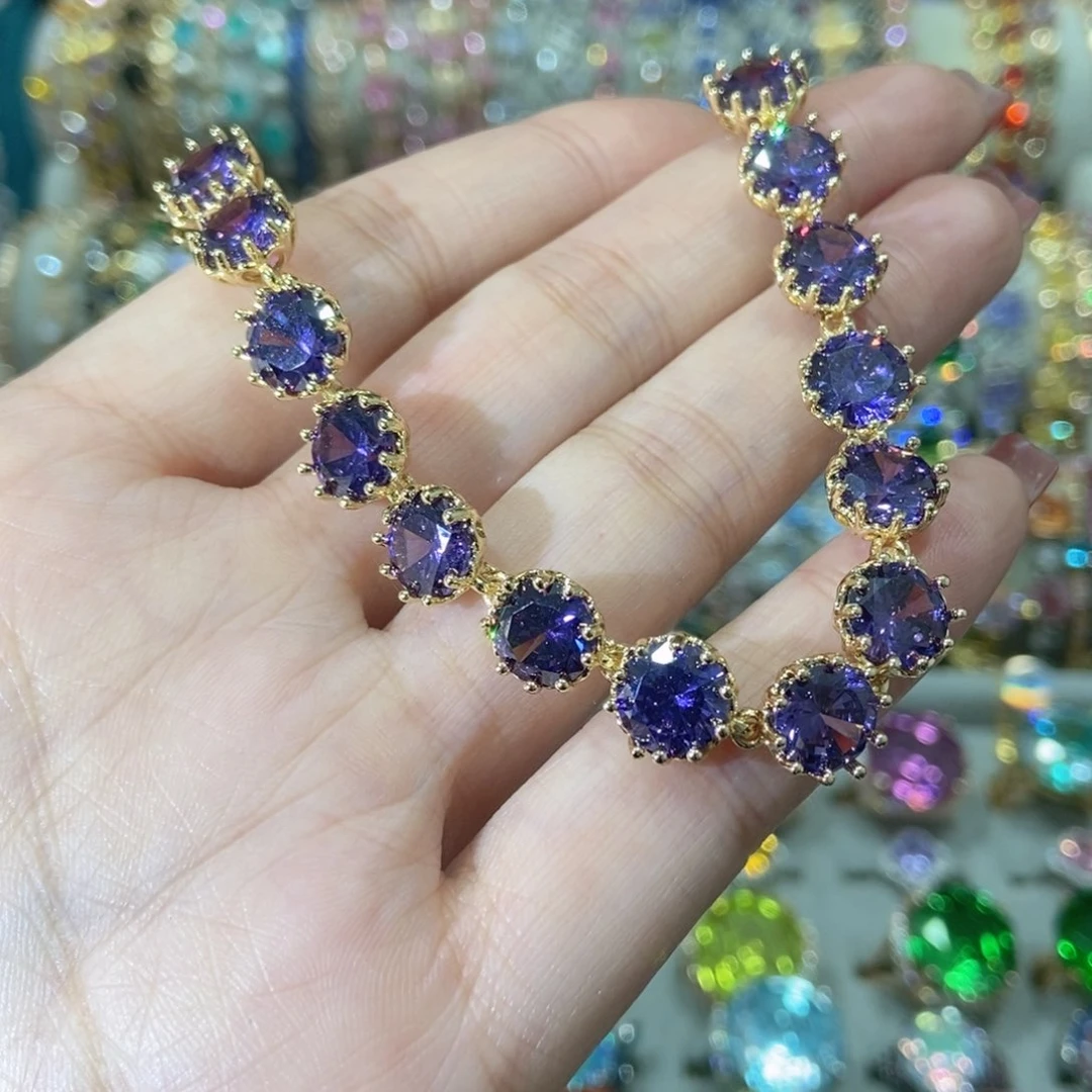 66锆石（处理）手链