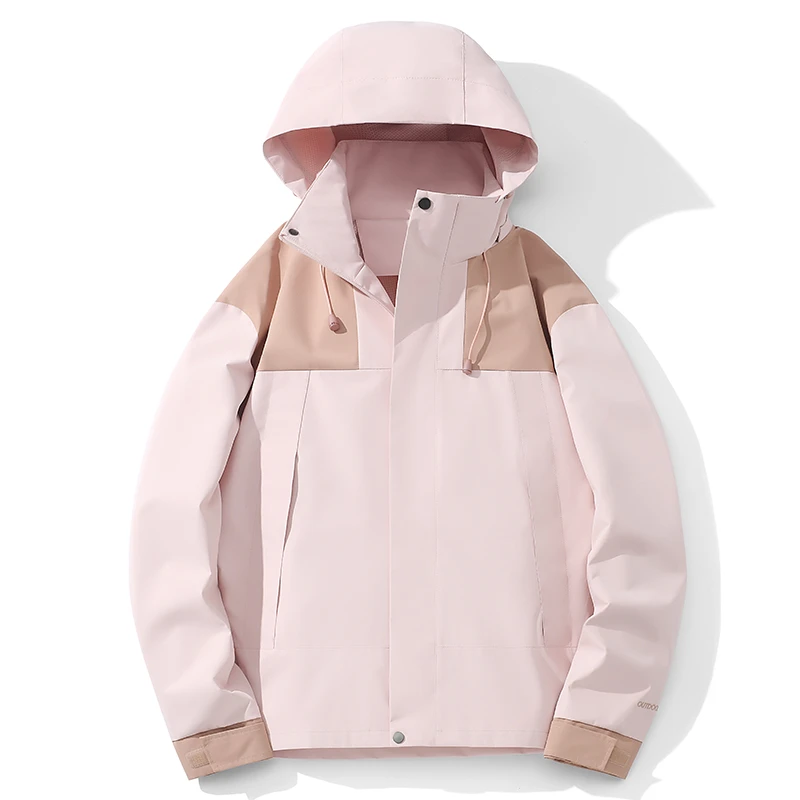 【专属】新款冲锋衣男女防水户外春秋外套潮牌进藏单层情侣登山服