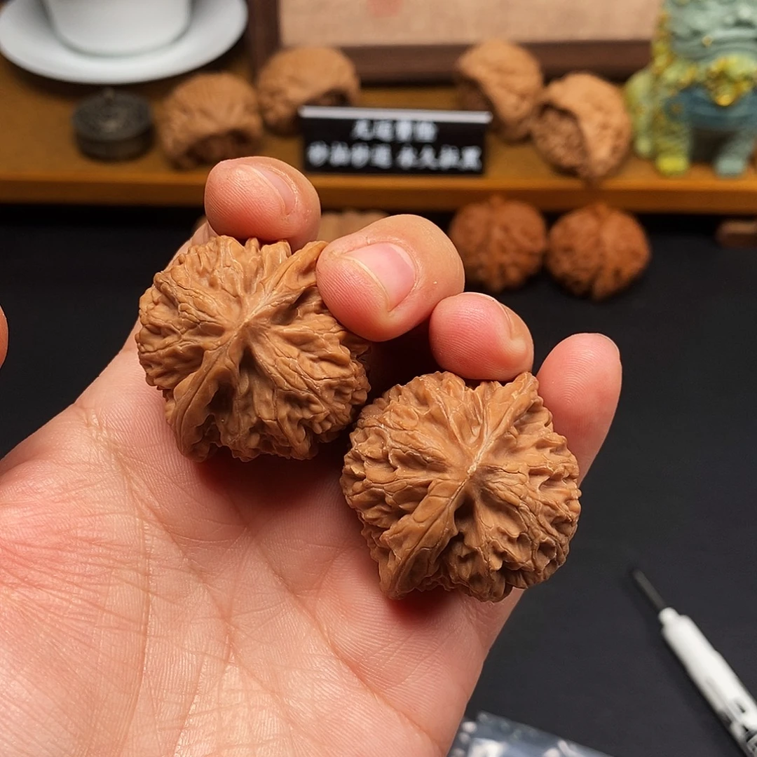 想***觉文玩核桃吊坠宫灯3