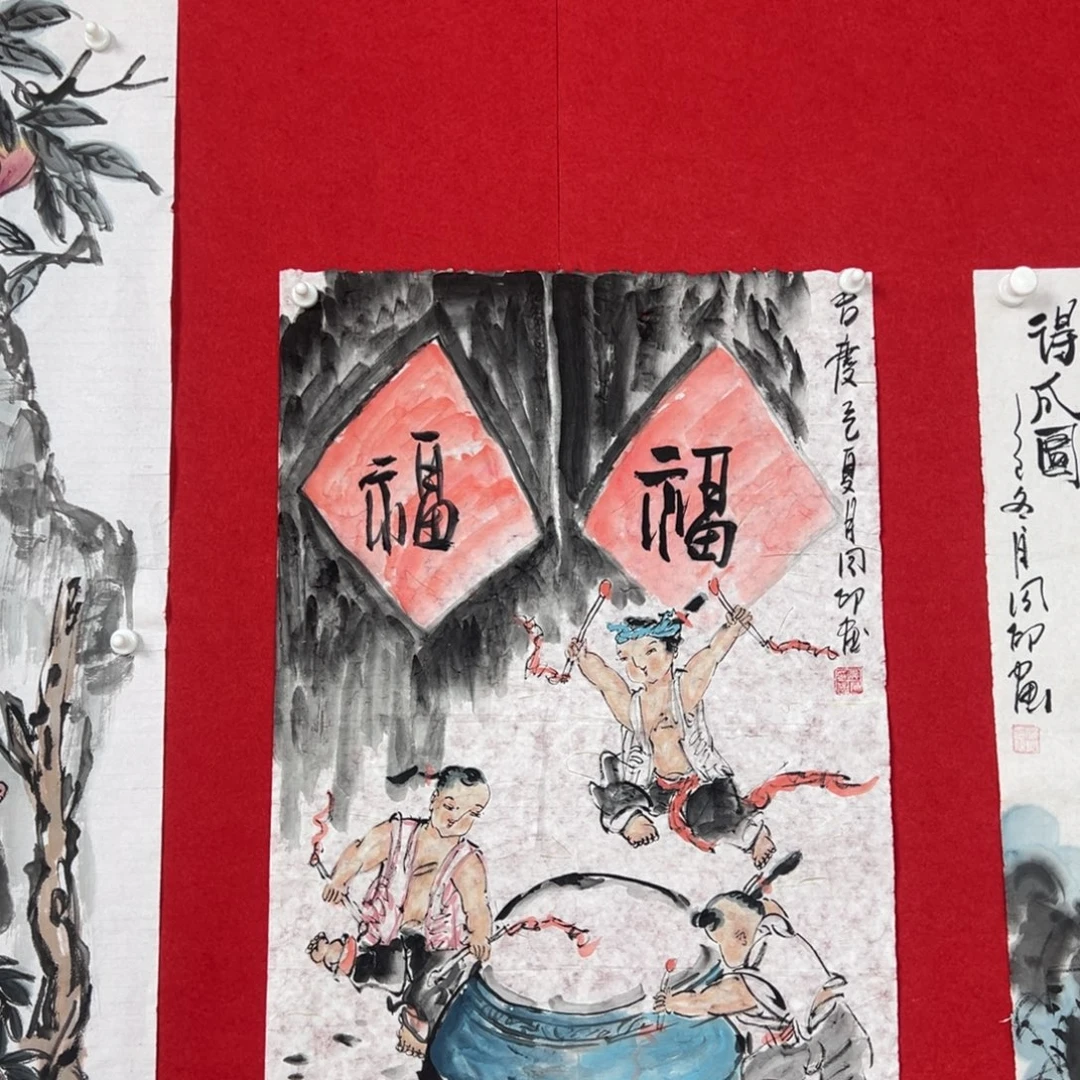国画绘画国画作品