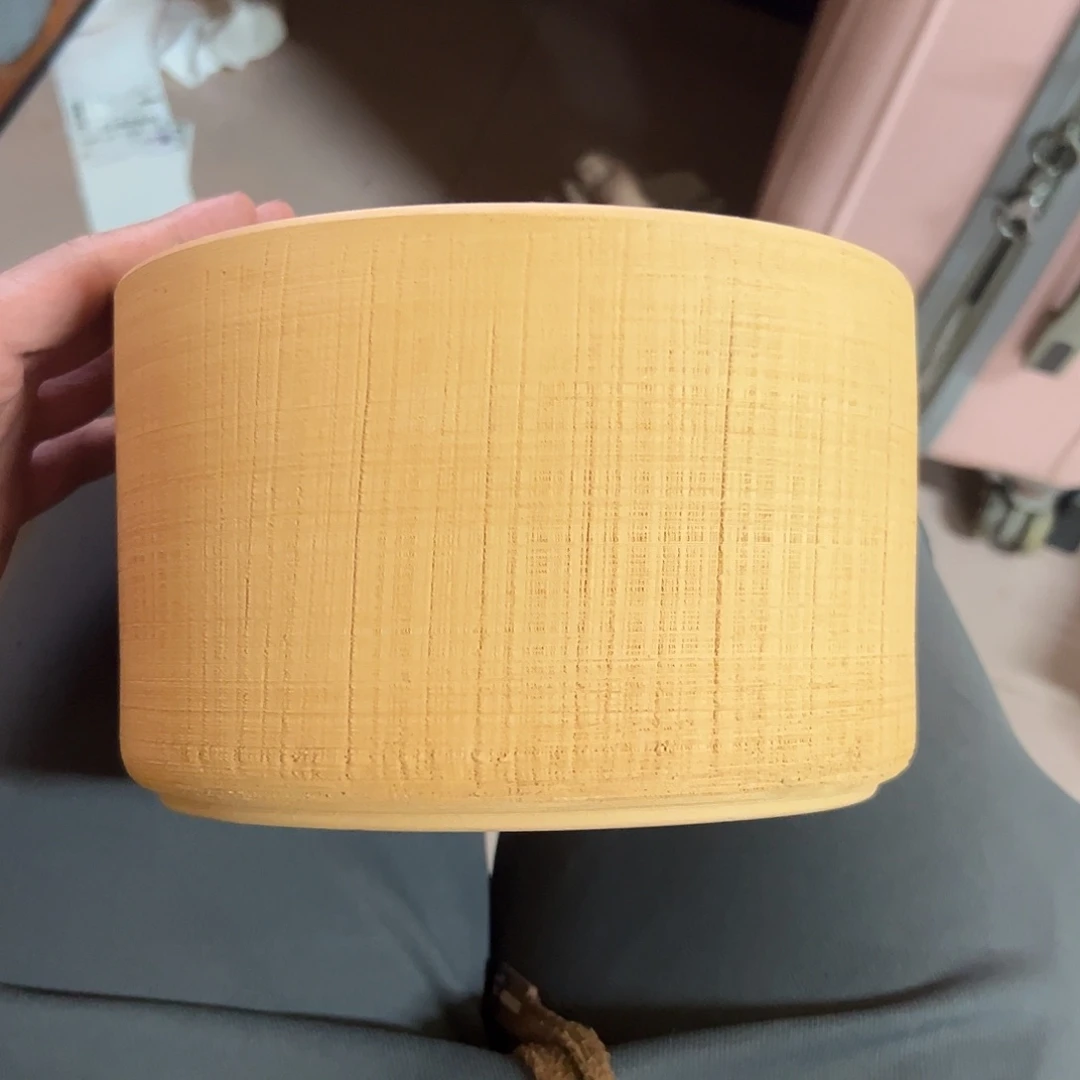 手工拉丝矮盆19口12高1个【微瑕】