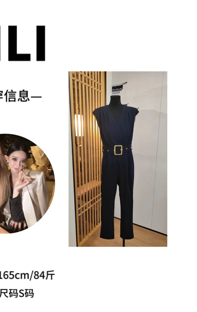 LILI 2号店款（特价）藏青色 李李原创独家定制上衣