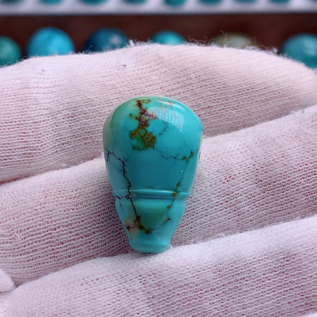 未镶嵌绿松石珠宝奇石