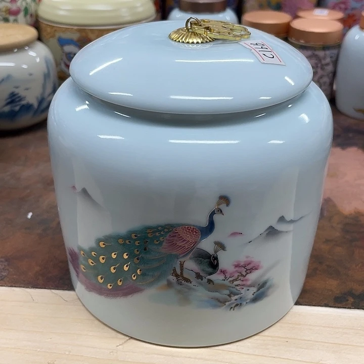 陶瓷罐茶叶罐密封罐储物罐