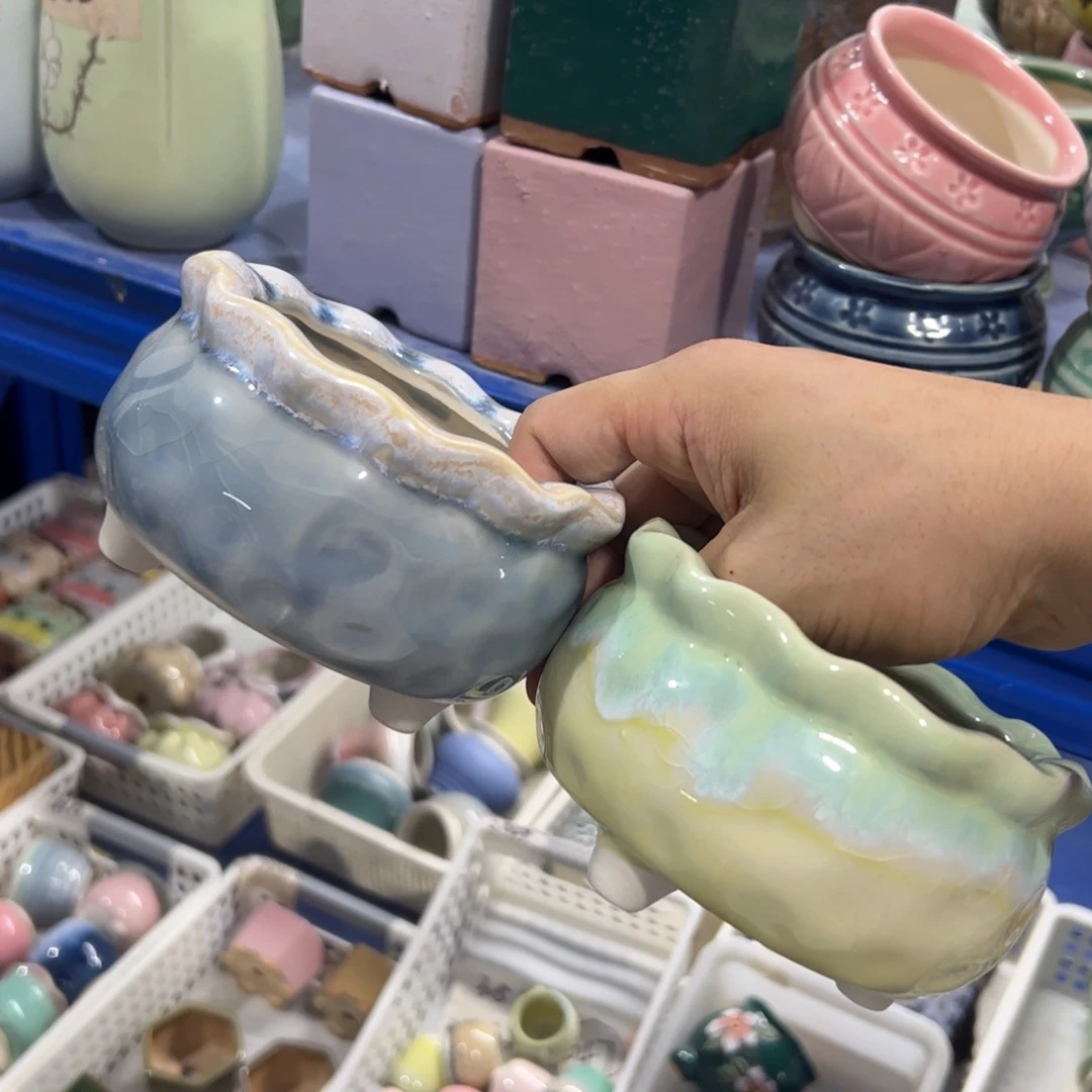陶瓷多肉小花盆@@
