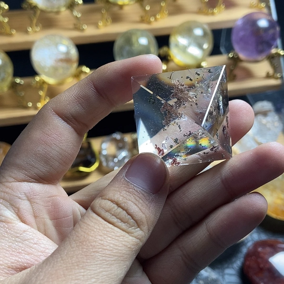 珠宝半成品水晶未镶嵌