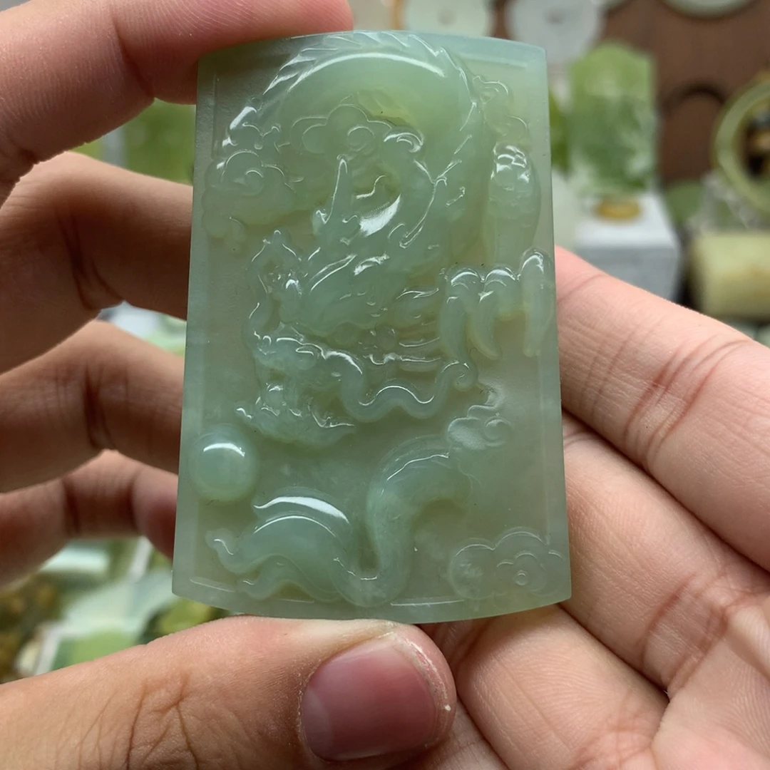 岫玉未镶嵌吊坠(不含链)