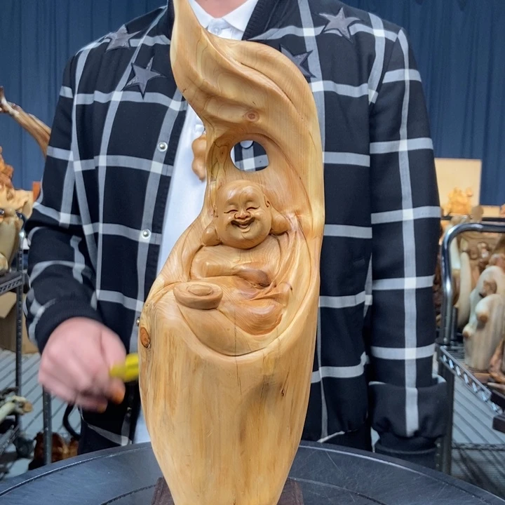 柏木（崖柏）随型摆件