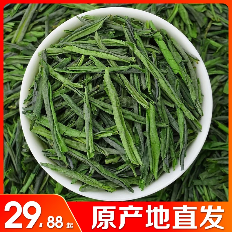 【2025雨前六安瓜片】正宗新茶安徽高山绿茶浓香耐泡鲜爽回甘兰花香