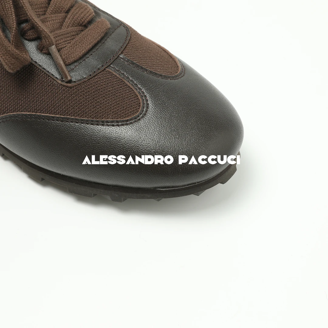 AP洛哥43192XA【酷跑】羊皮系带阿甘鞋贴脚豆豆底时尚休闲鞋