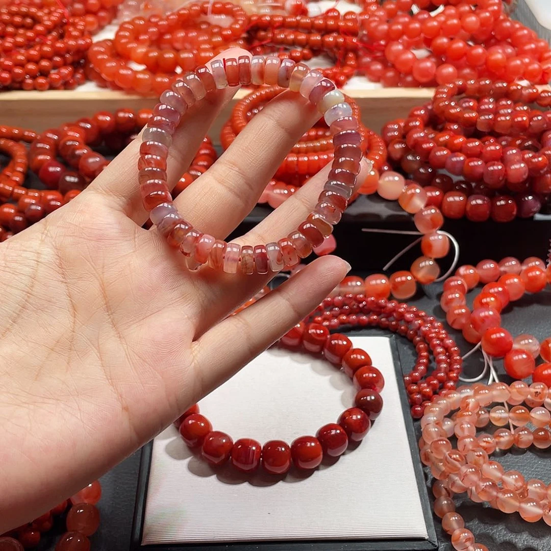 未镶嵌手链南红玛瑙