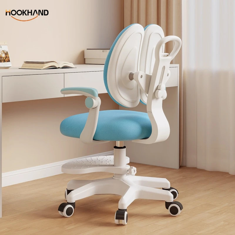 儿童学习椅子小学生写字椅追背可升降调节家用矫正坐姿椅2025新款