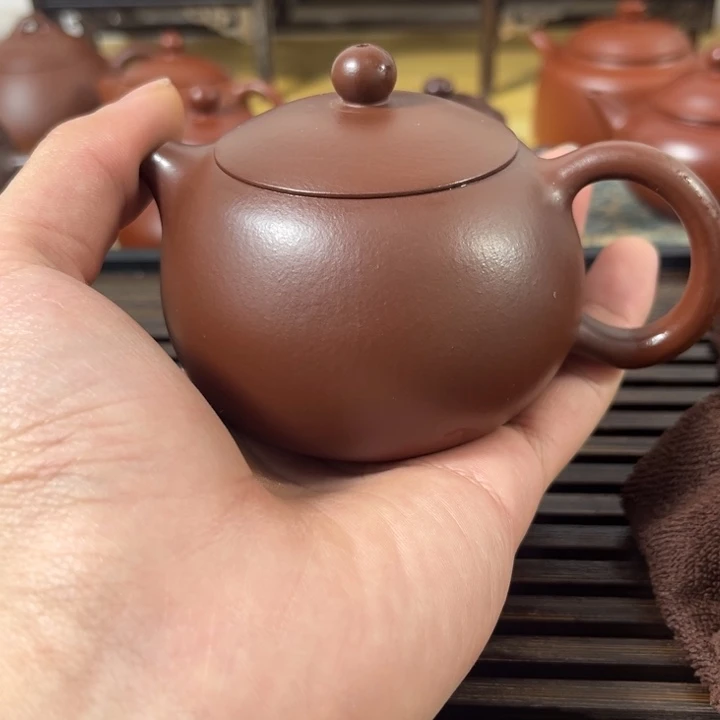 紫砂茶壶原矿紫砂半手工制作