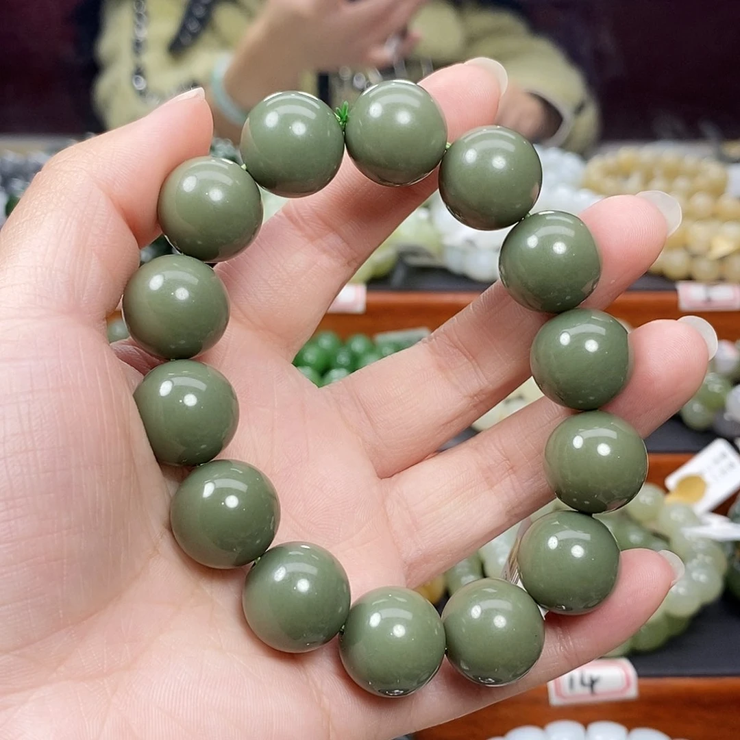 和田玉手链未镶嵌