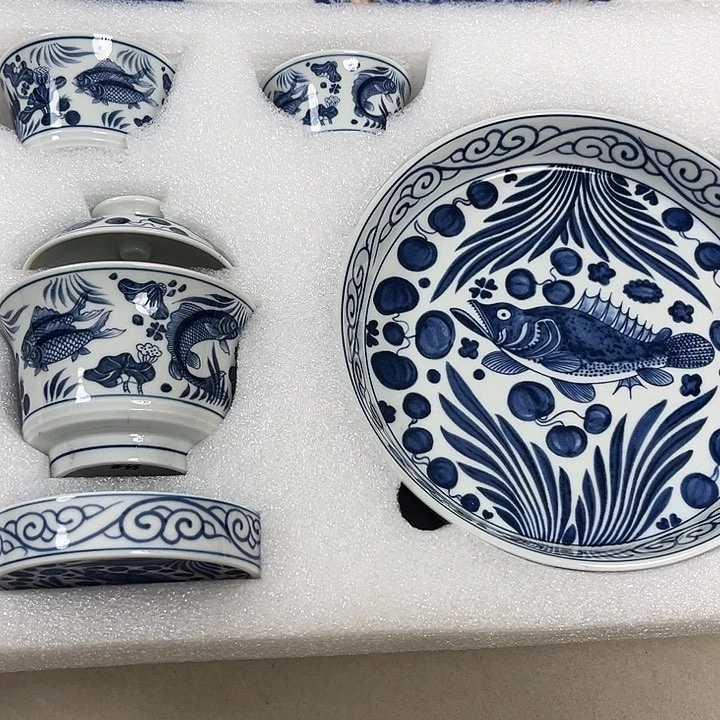 景德镇陶瓷茶具套组自用款