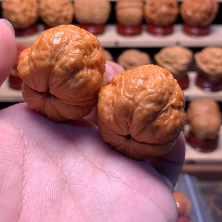 ღ***࿐把件文玩核桃37玉蟾