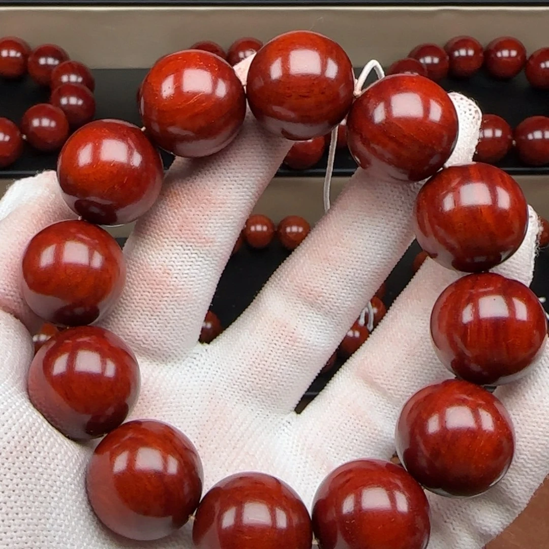 手串/手链小叶紫檀原生态印度小叶紫檀2.0鳞超顶泥