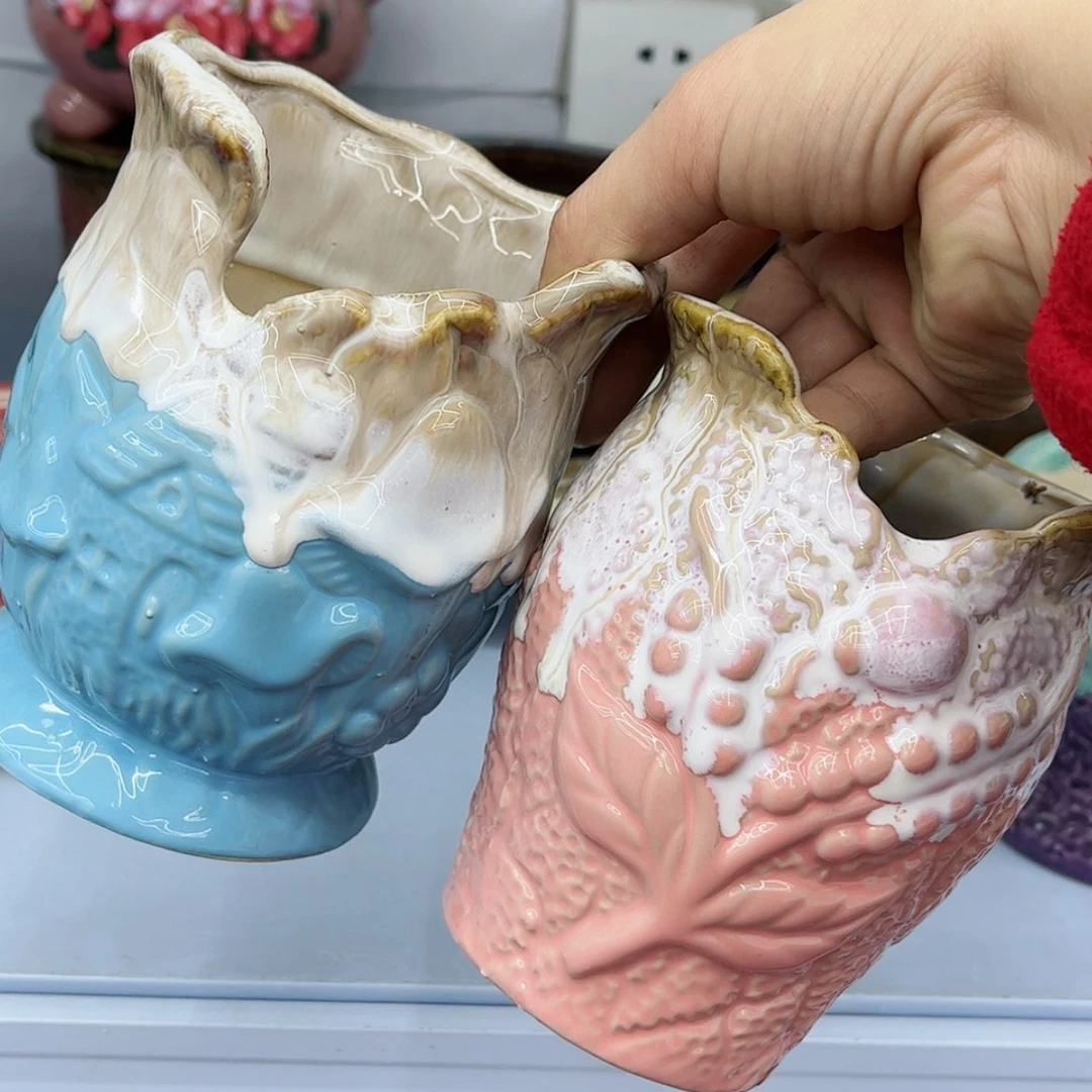 【闪购商品】陶瓷多肉绿植陶瓷花盆