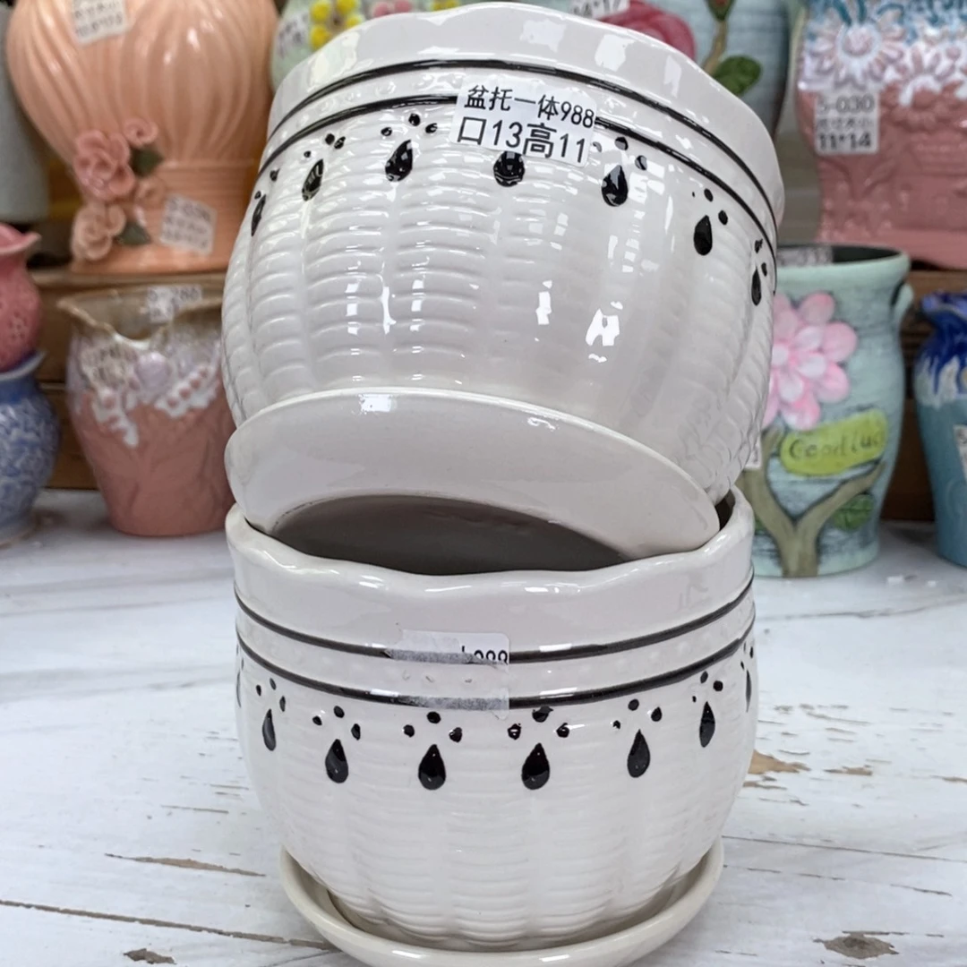 陶瓷@陶瓷花盆@@5988