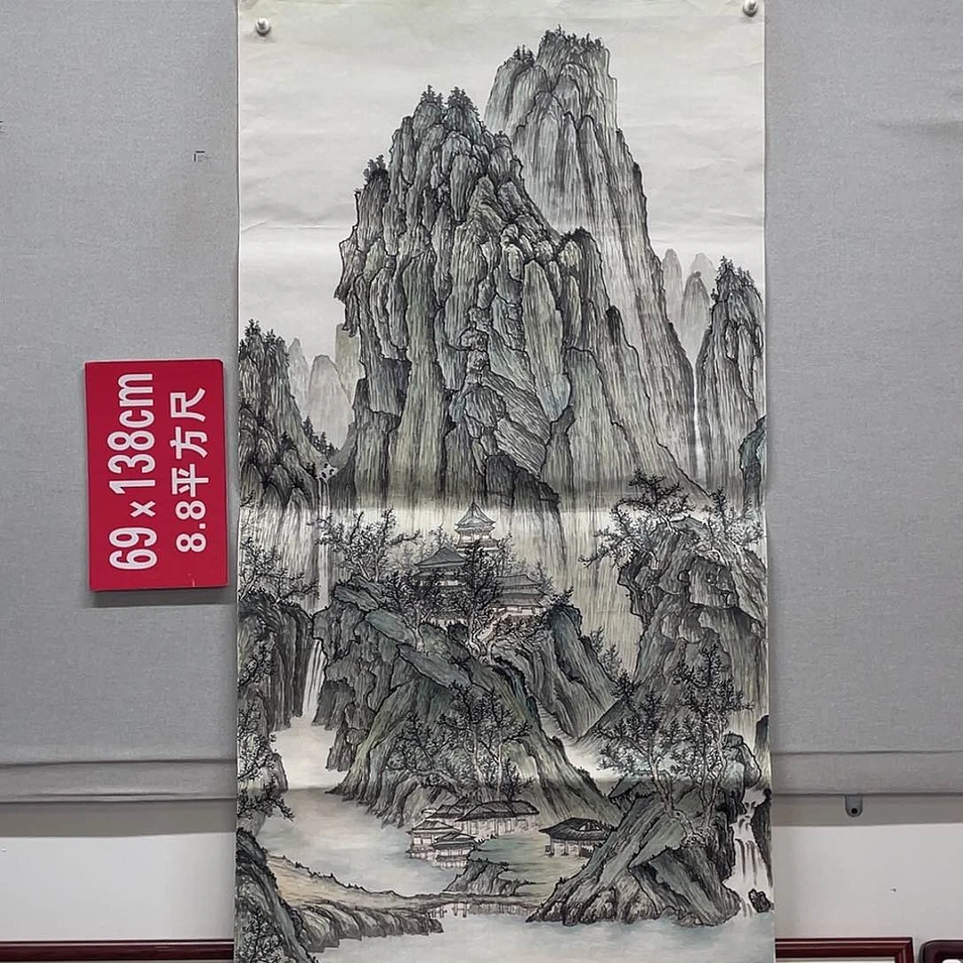 国画山水画作品欣赏4
