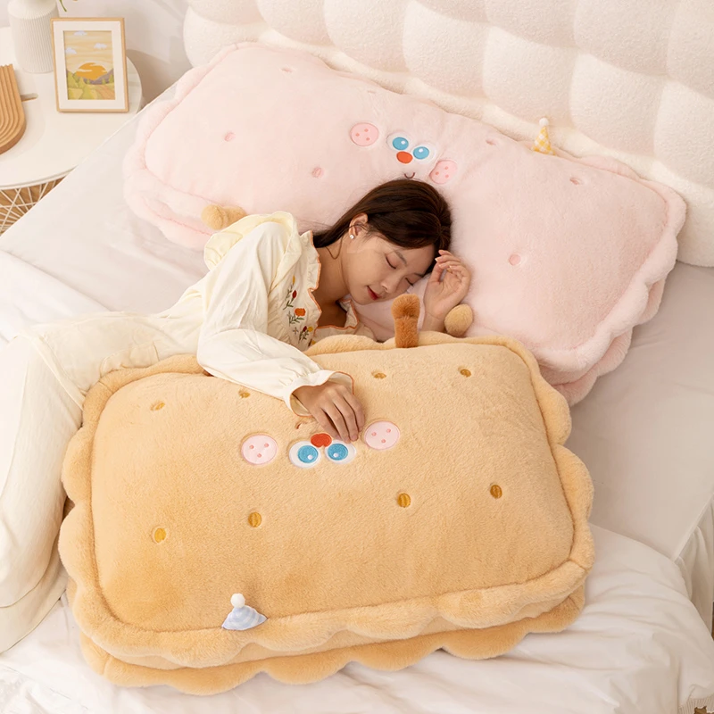 可爱饼干造型床头靠软包可拆洗腰靠背枕榻榻米靠背垫学生宿舍抱枕