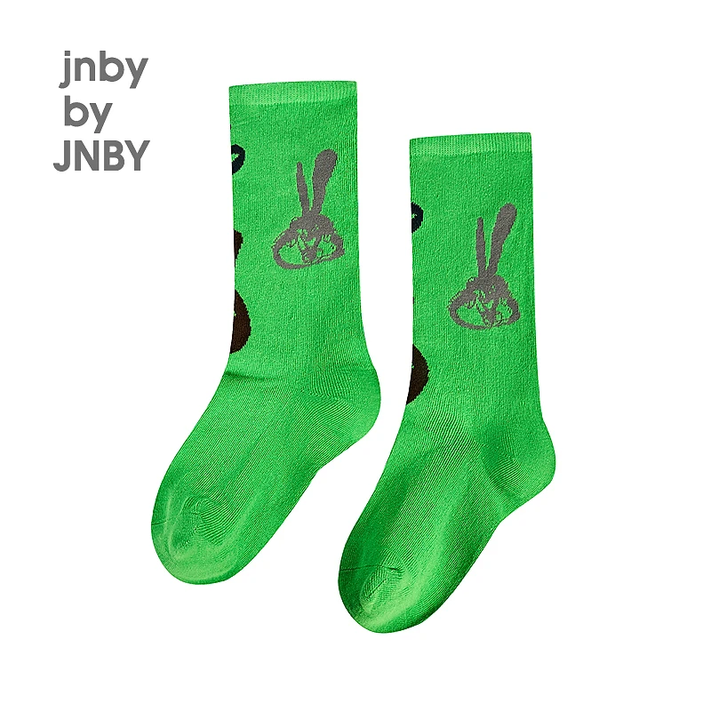 新款江南布衣童装袜子中筒袜趣味25春男女童6P2N13170