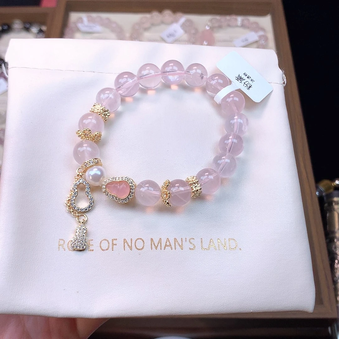 鱼***架水晶手链未镶嵌水晶手链