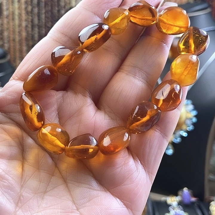 手链琥珀未镶嵌手链