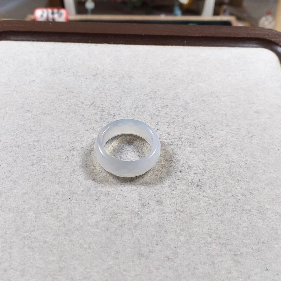 玛瑙/玉髓戒圈未镶嵌枝*.