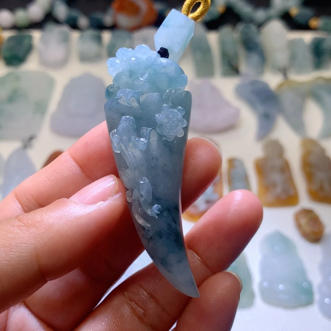 定制翡翠未镶嵌毛货