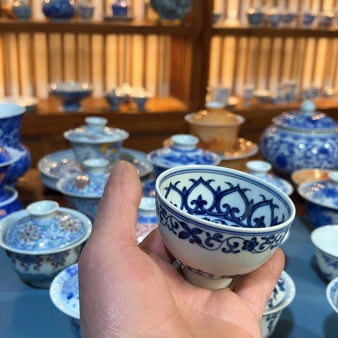 錡镇堂手工手绘杯