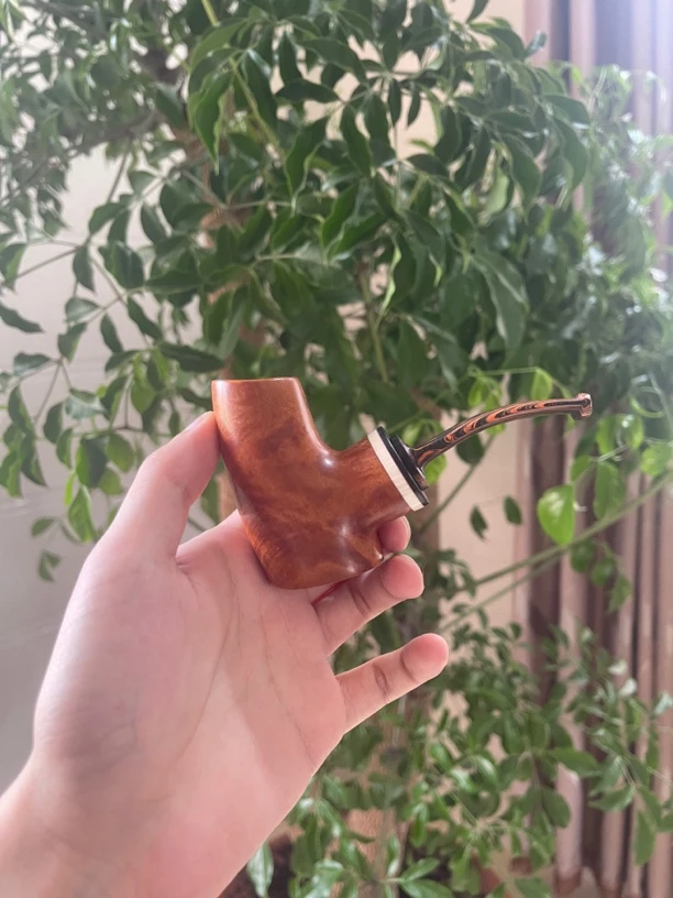 228意大利石楠木手工烟囱超大气室烟斗