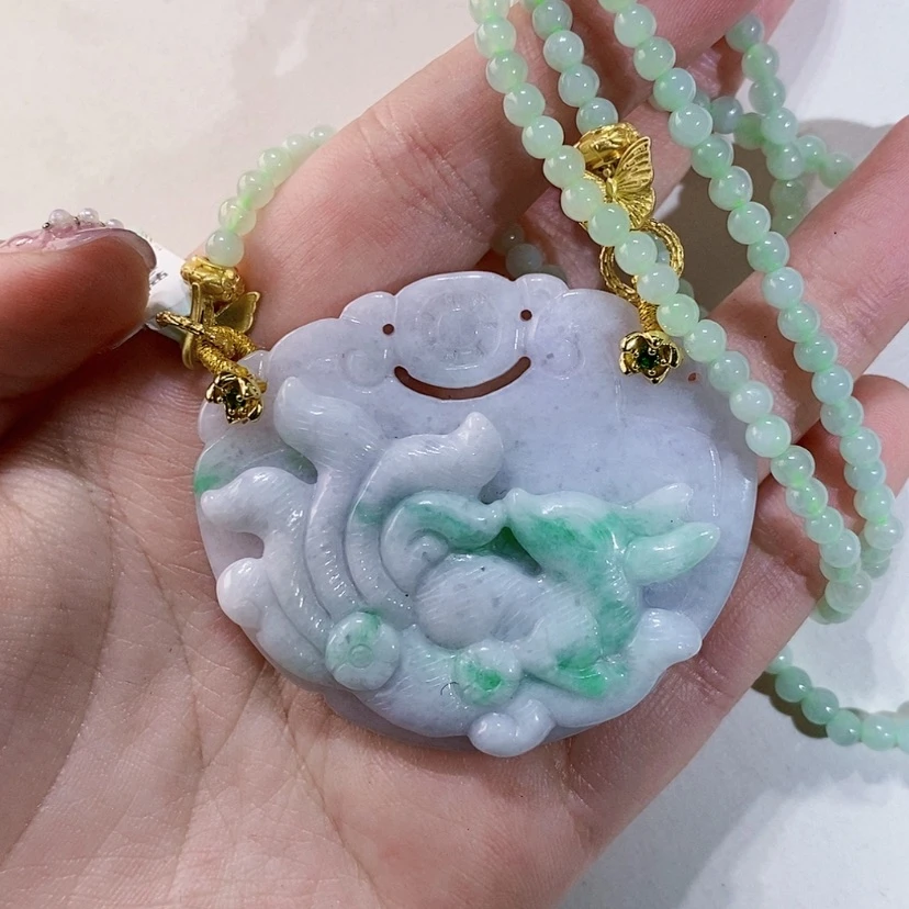 【闪购商品】翡翠未镶嵌颈饰吊坠