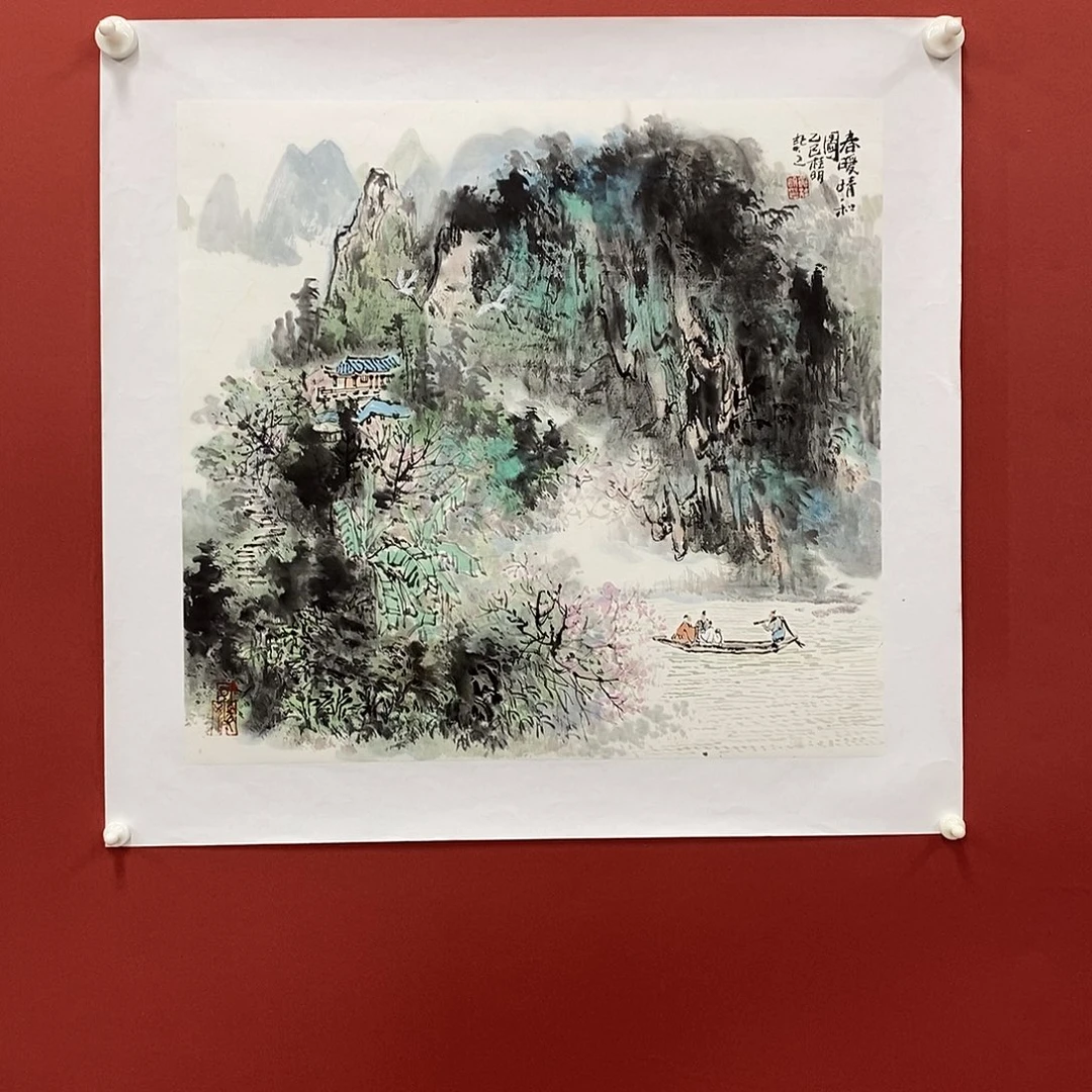 国画黄桂明三尺斗方精品佳作