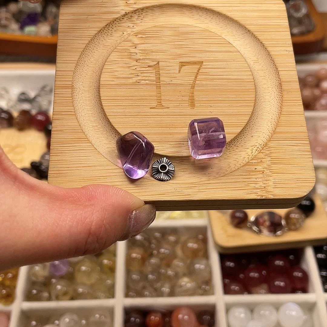 烟晶手链合金小****冲