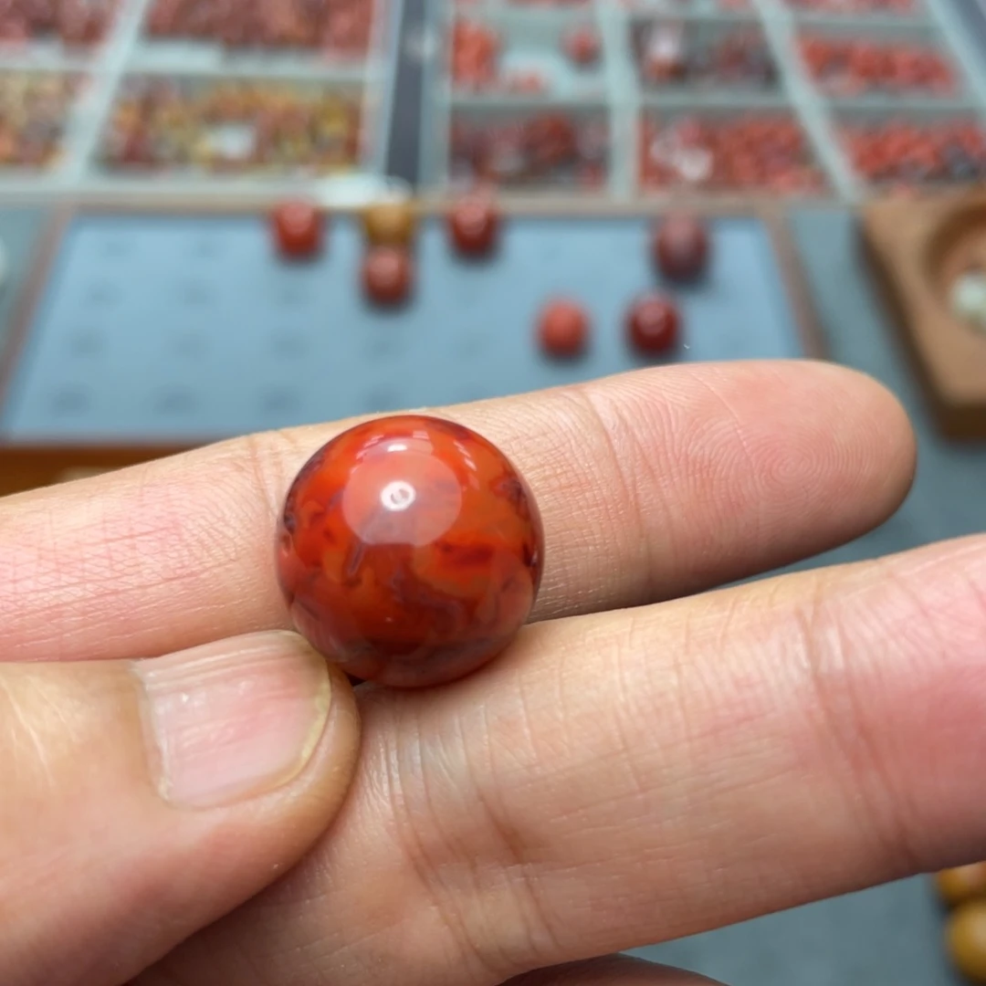 南红玛瑙手串16多样性发1未镶嵌