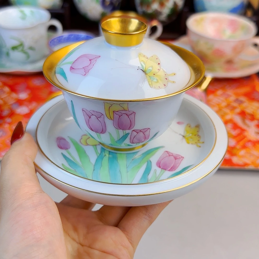 他家茶具瓷器真美！6