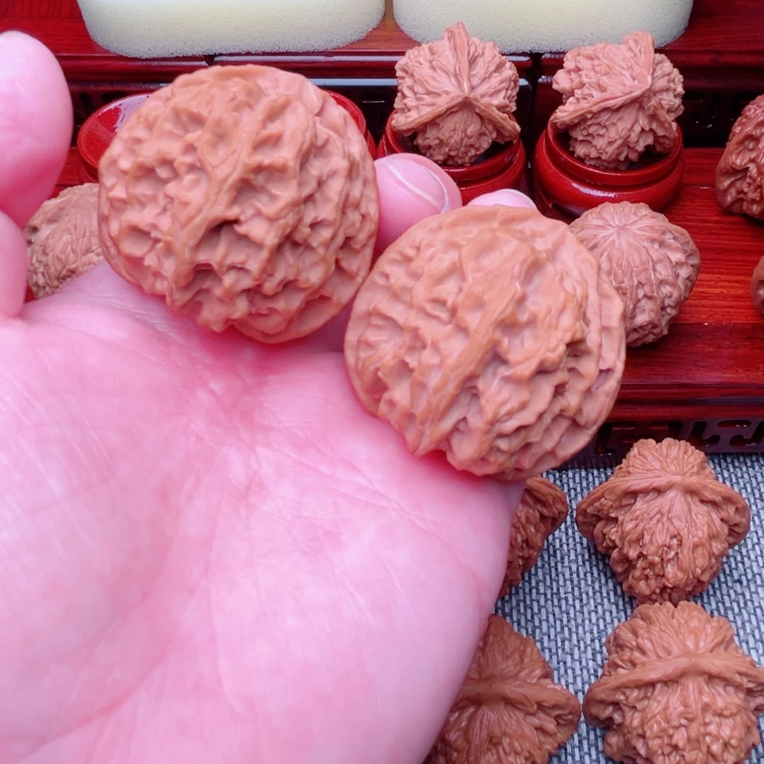 吊坠文玩核桃苹果园43尺全品