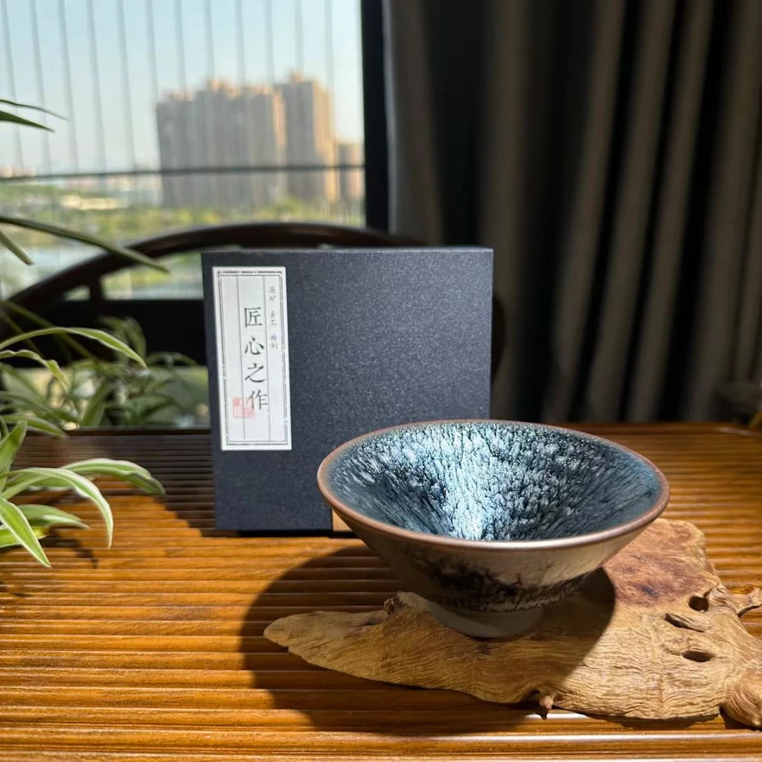 建窑建盏图片仅供参考作品已直播为准