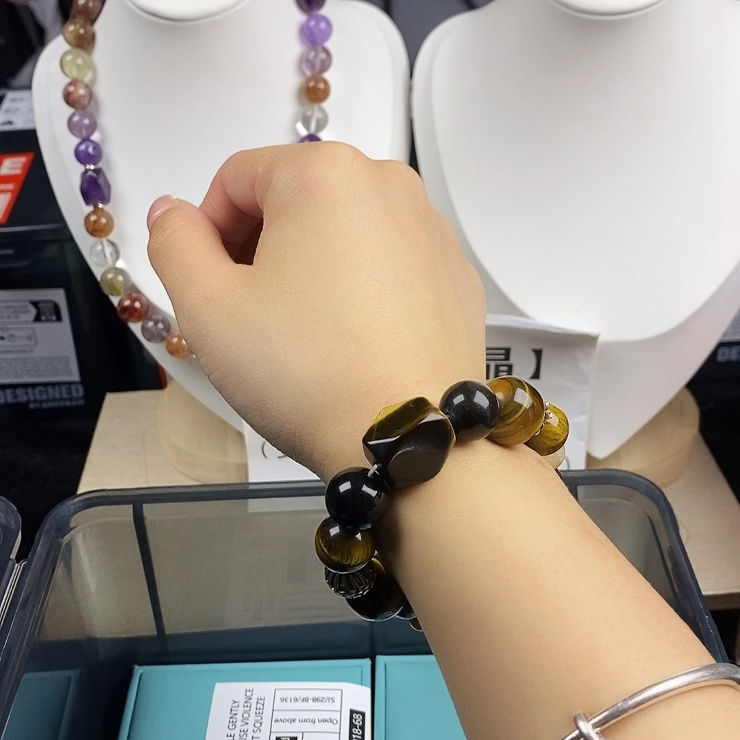 手链银S925镶嵌水晶