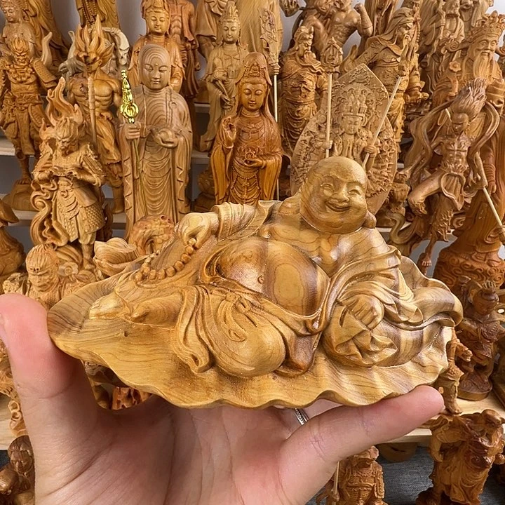 柏木（崖柏）静****宽弥勒佛微瑕