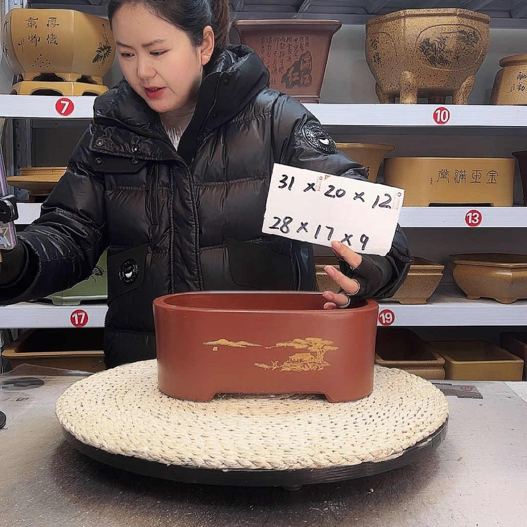 紫砂花盆紫砂艺术