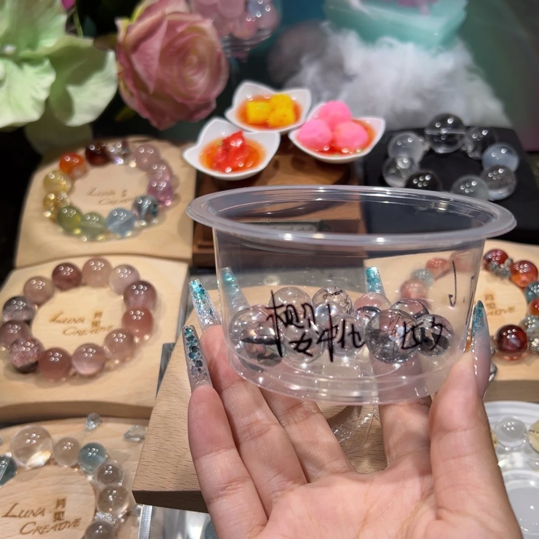 烟晶手链银S925镶嵌?****子